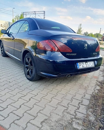 Peugeot 307 CC cena 10900 przebieg: 232000, rok produkcji 2008 z Mosina małe 79